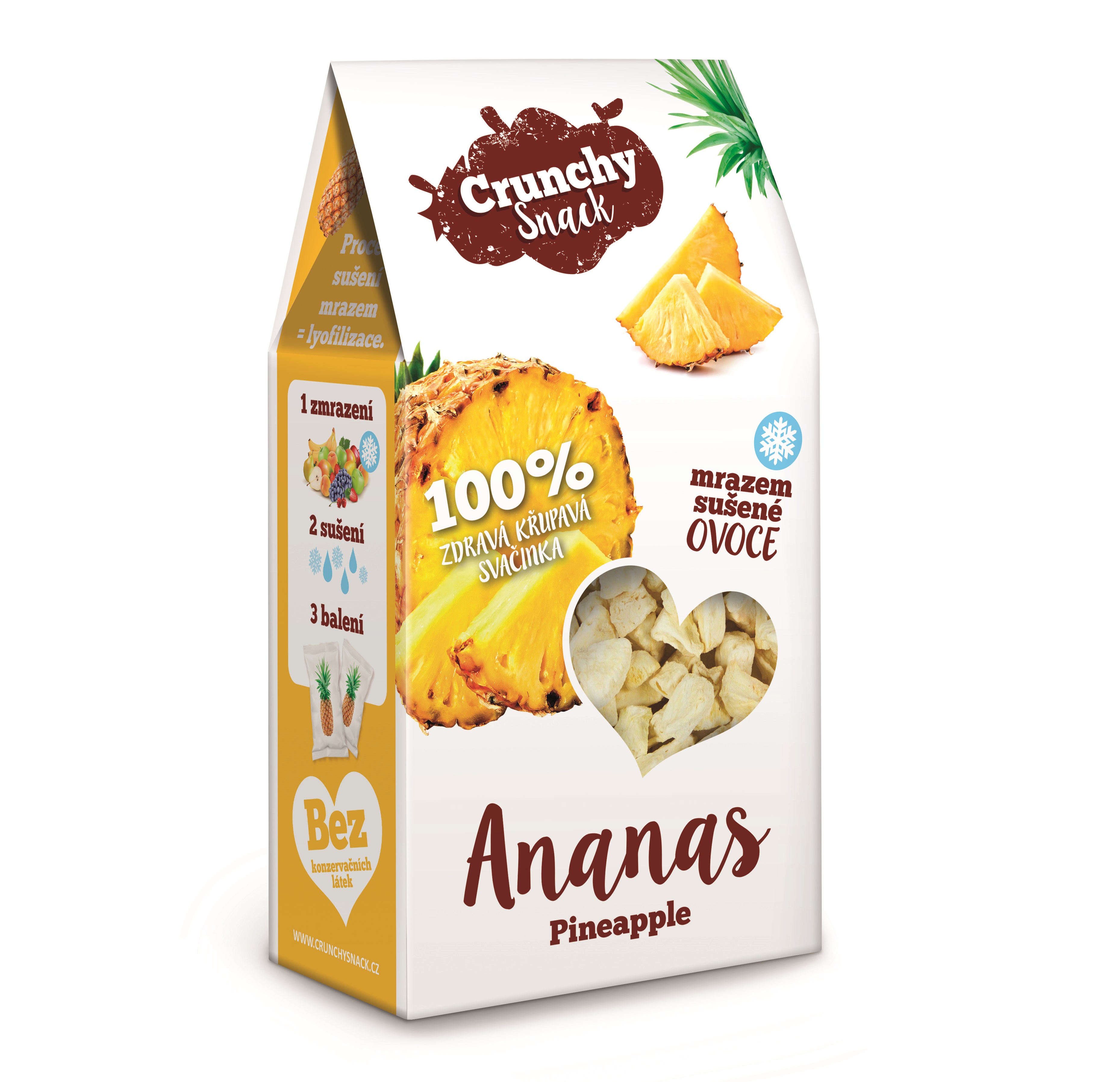 Crunchy snack Ananasct